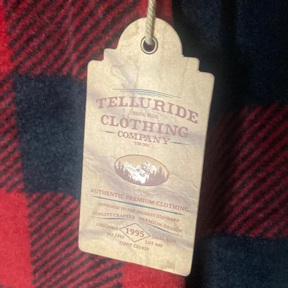 Telluride Clothing Co. - Men’s Buffalo Plaid Shirt - Size US M - Picture 3 of 4